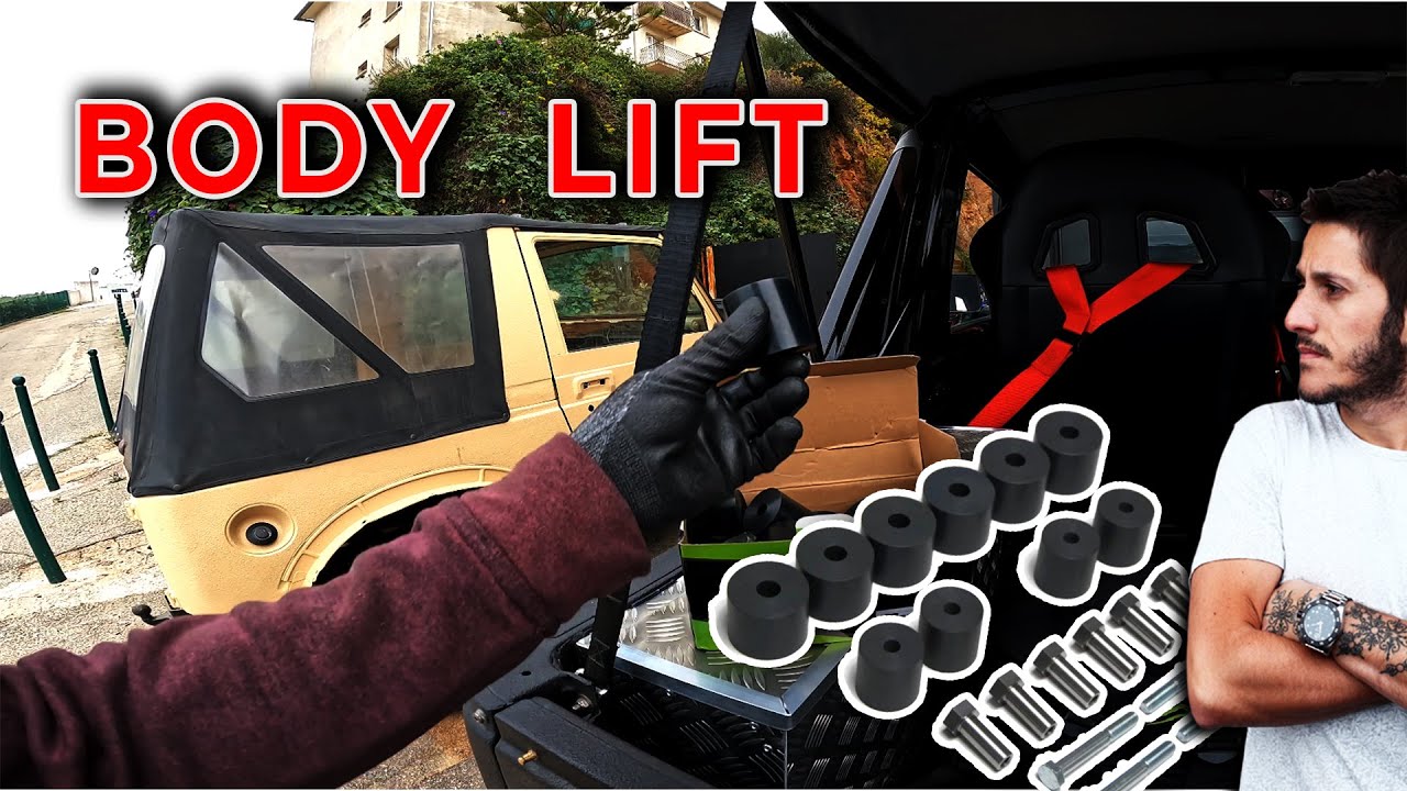 Kit body lift +4 X SUZUKI SAMOURAI