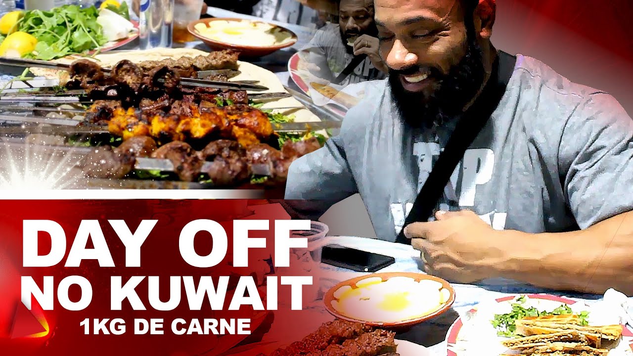 JÚLIO BALESTRIN FAZ DAY OFF NO KUWAIT | COMENDO 1KG DE CARNE