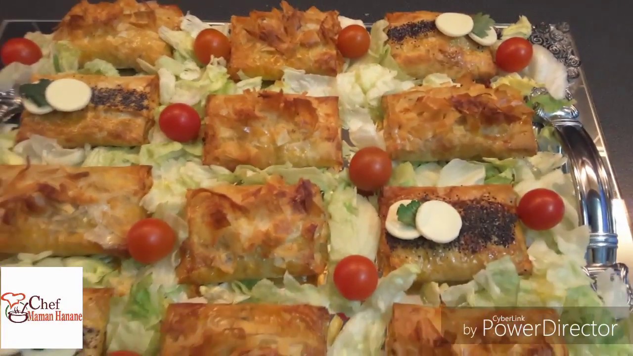 بسطيلات صغار بالدجاج مميزة بطعمها الراقي😘Mini pastilla marocaine au poulet