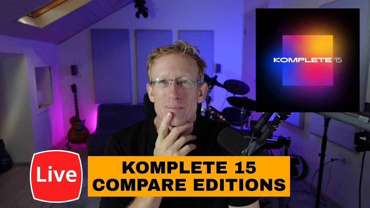 Native Instruments Komplete 15 — сравнение версий
