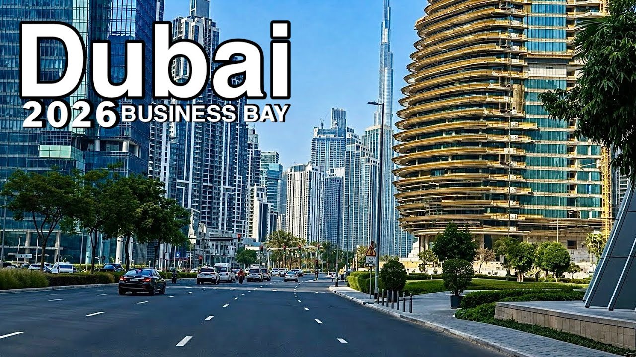 Dubai 4K - Drive To Business Bay - Downtown - UAE
