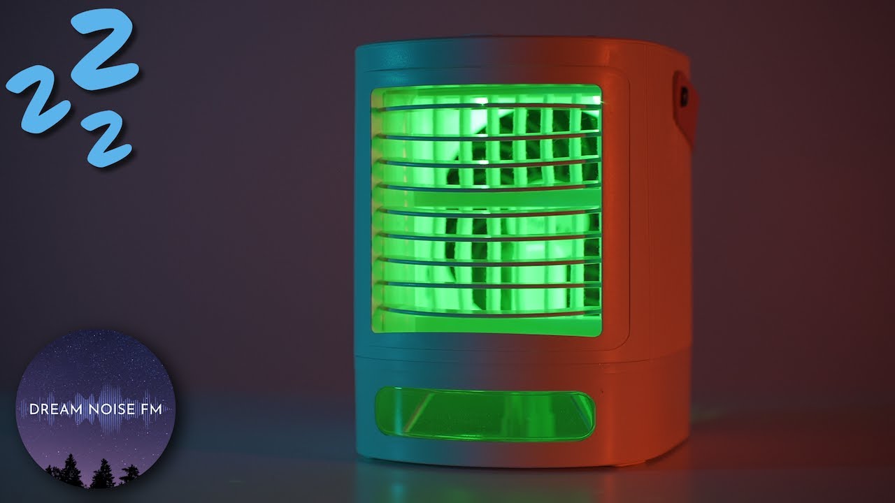 Relaxing Humidifier White Noise 🌈 | Sleep Sounds with Gentle Light