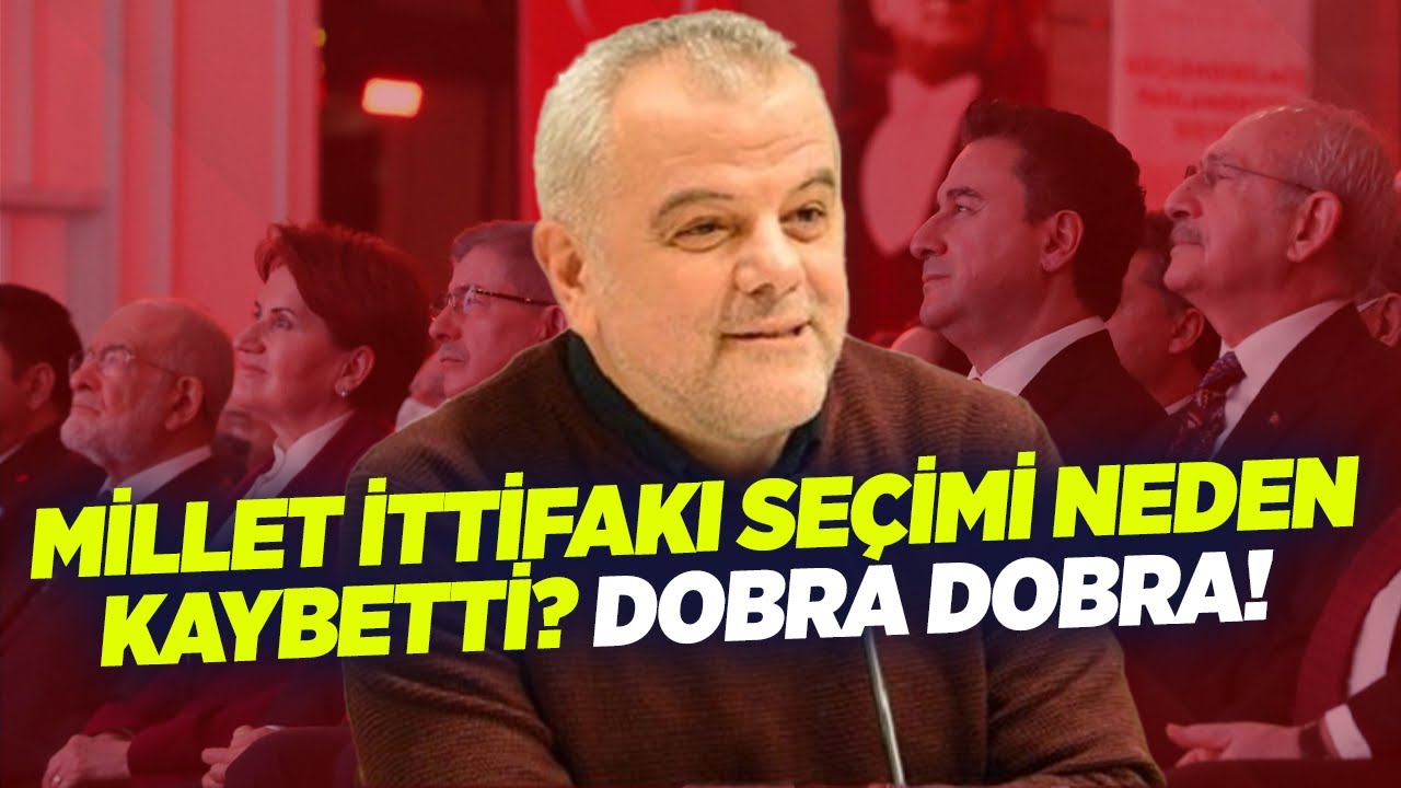 Millet İttifakı Se&ccedil;imi Neden  Kaybetti? Dobra Dobra! | Yaşar Aydın | KRT Haber | SE&Ccedil;İM 2023
