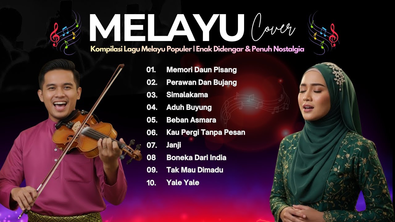 Kompilasi Lagu Melayu Populer | Enak Didengar & Penuh Nostalgia