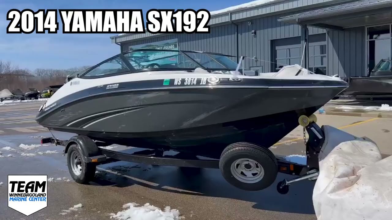 Used 2014 Yamaha Marine SX192 Boat For Sale In Oshkosh, WI