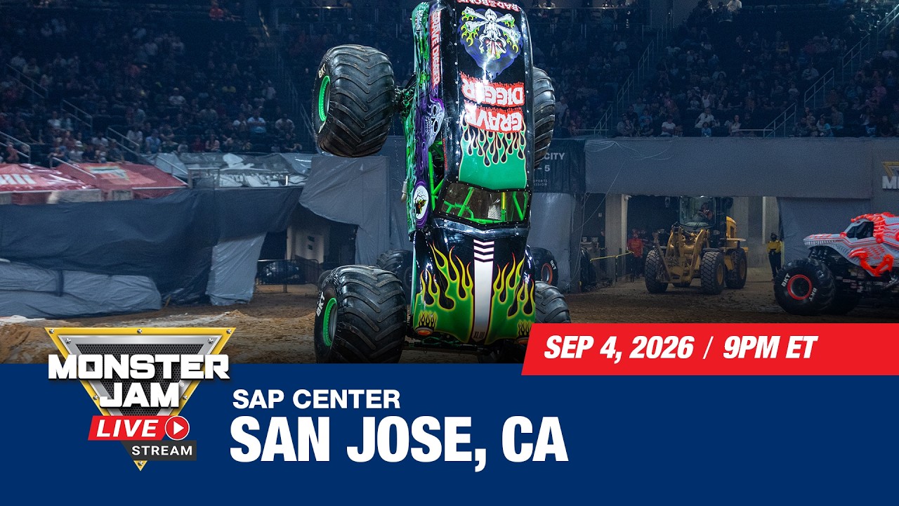 Monster Jam: San Jose - 1 (Full Event) | Sep. 4, 2026 | SAP Center