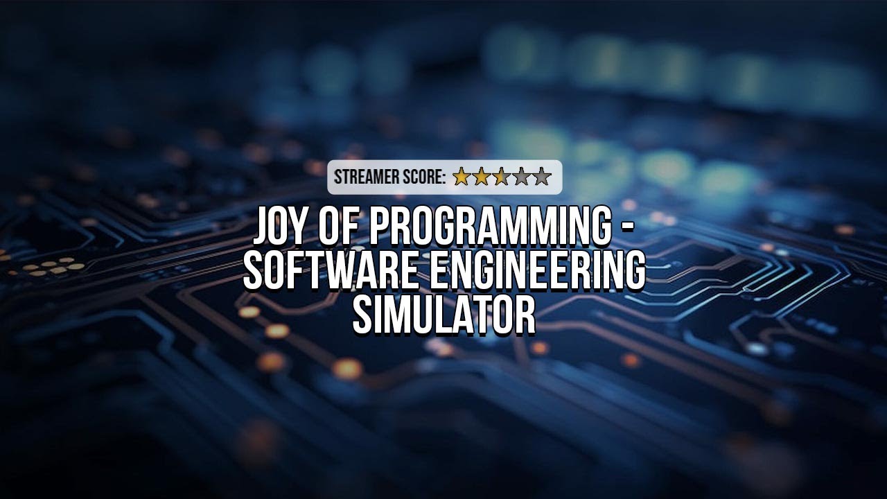 Пробуем программирование (JOY OF PROGRAMMING - Software Engineering Simulator) #1
