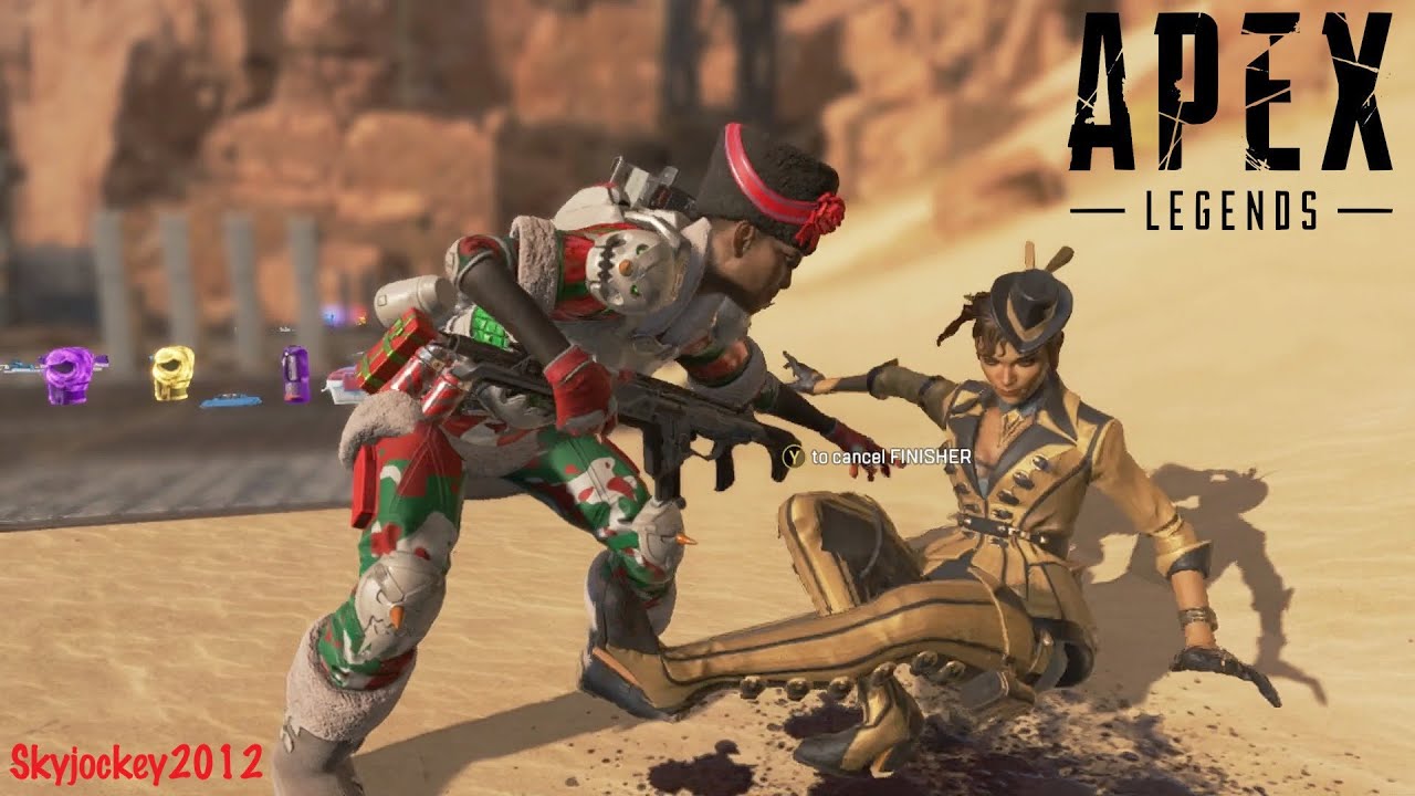 Apex legends all finishers on Loba (Gold standard) (request)