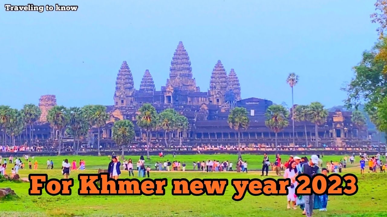 This is Siem Reap few days before New year 2023(Sangkran)/ Pour le nouvel an 2023 &agrave; Angkor,Siem Reap