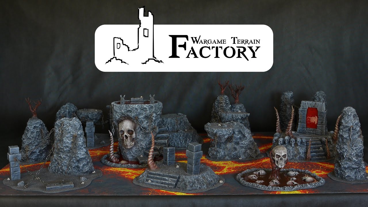 Exclusive Hell Terrain Set