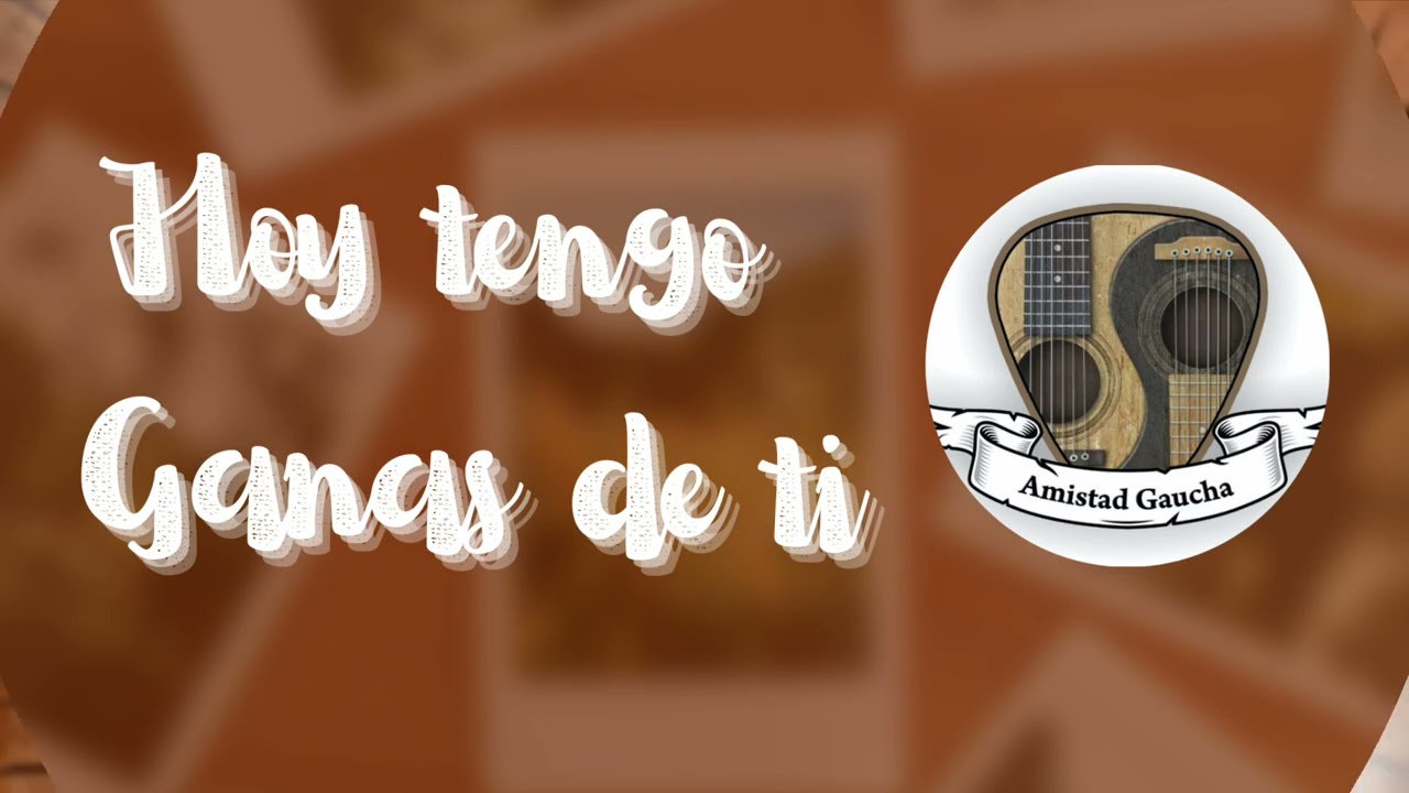 Amarte es un Castigo - Hoy tengo ganas de ti | Amistad Gaucha