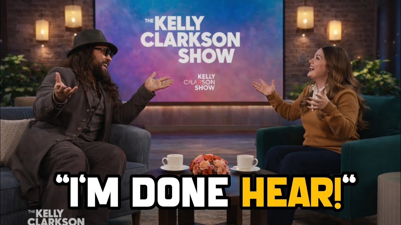 Jason Mamoa STORMS OFF Kelly Clarkson's Show After Heated Clash.