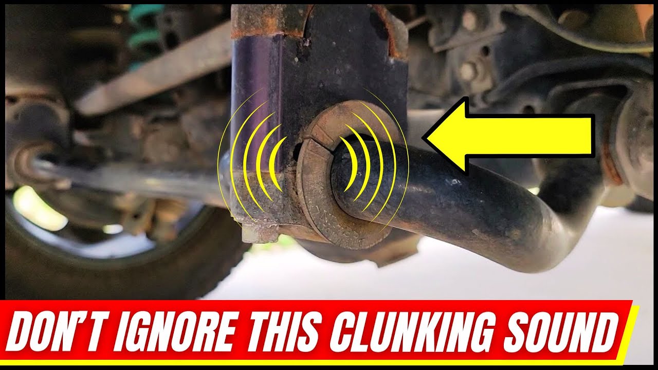 How to Diagnose Clunking Noise Bad Sway Bar Bushings in Your Car🛠️