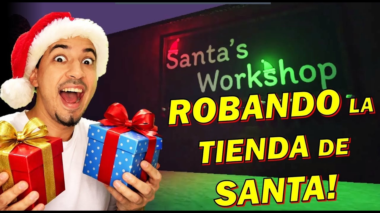 ROBANDO REGALOS EN LA TIENDA DE SANTA - present heist