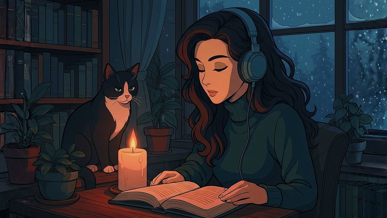 Winter in Low Light | Calm Lo-Fi for Reading & Studying