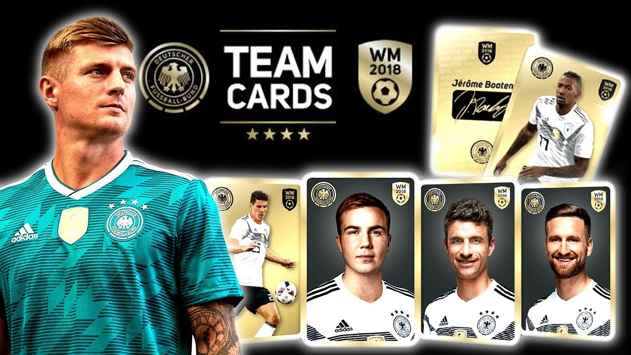 FERRERO DFB TEAM CARDS WM 2018 😱🔥 UNBOXING! + mit AUTOGRAMM