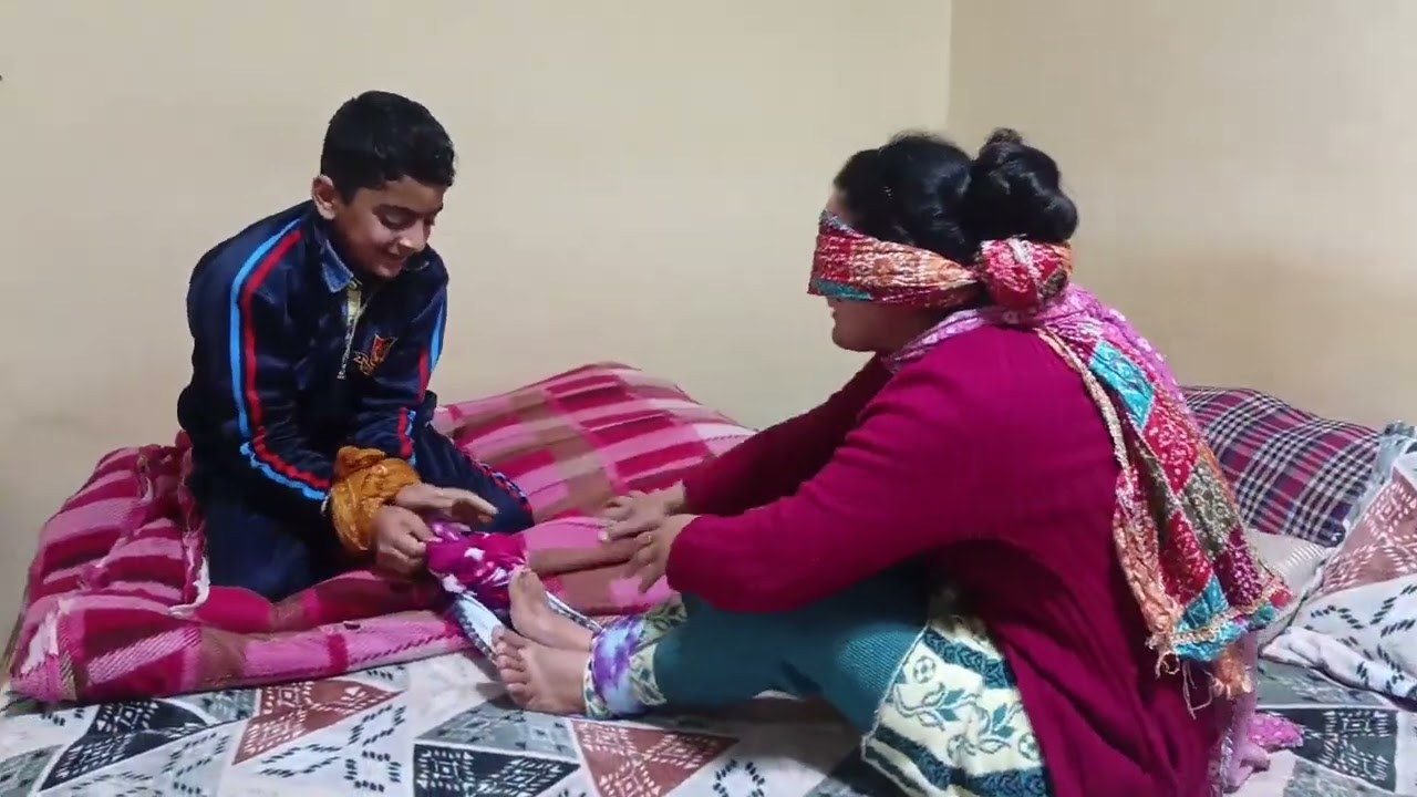 Hogtie with dupatta👉👈