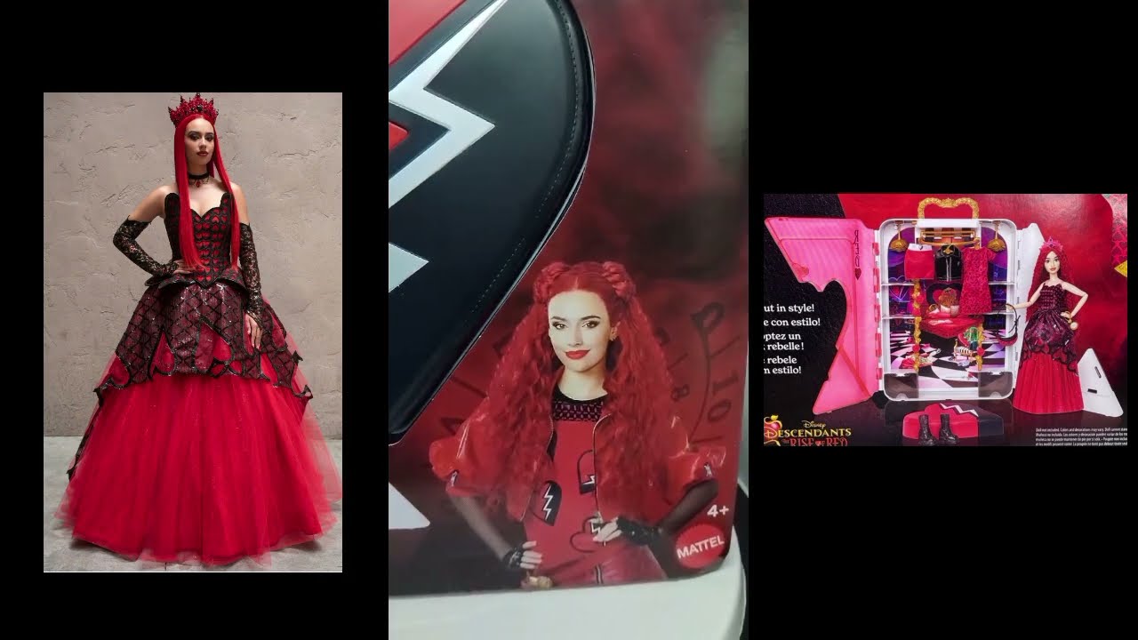 Mattel Disney Descendants 4: The Rise of Red, Red’s Rise & Rebel Toy Closet