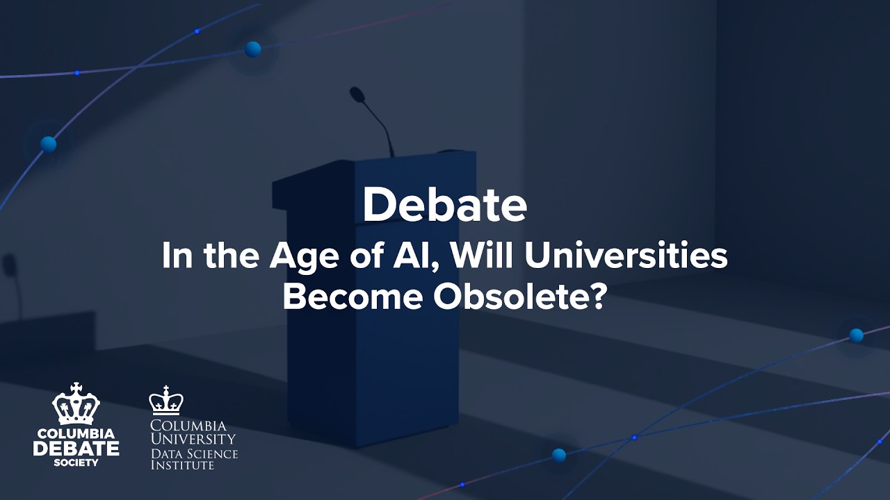 Debate: In the Age of AI, Will Universities Become Obsolete?