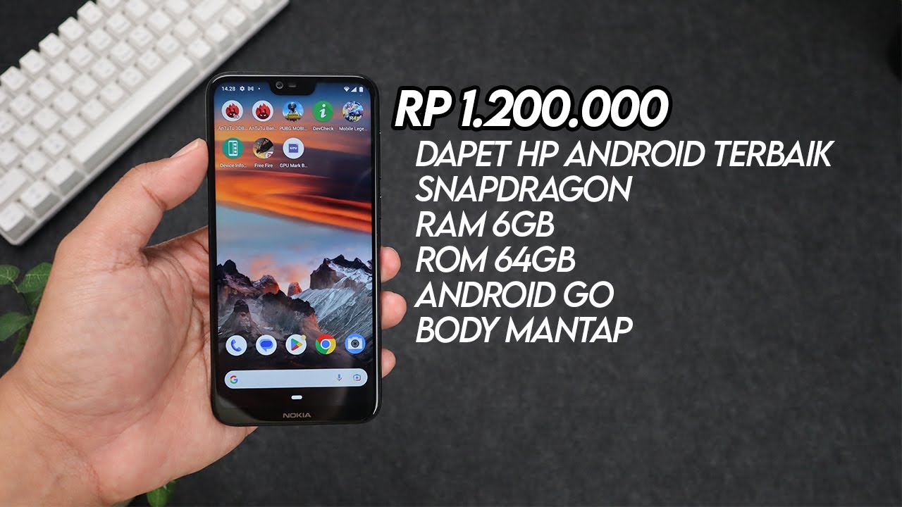 HAPE GILEE!! 😱😱 Cuma 1 jtan komplit - RAM 6GB, type C | Unboxing NOKIA X6