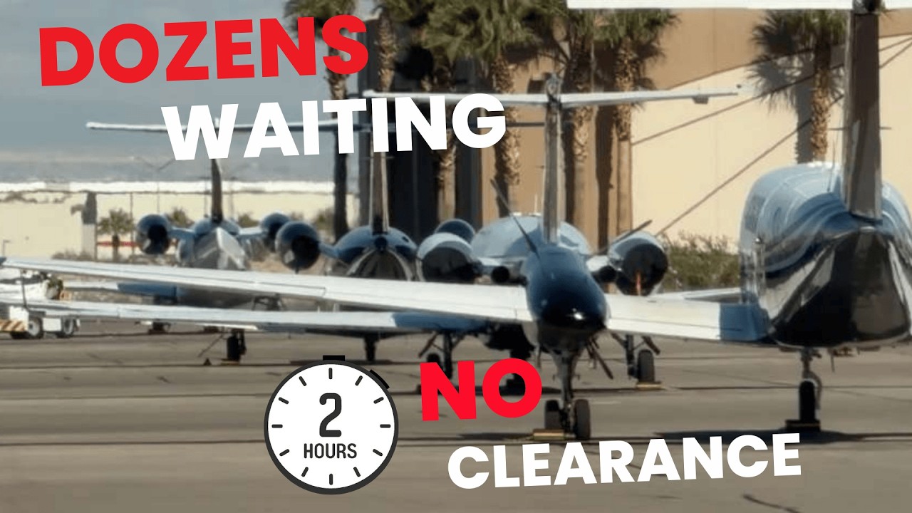 ATC Breakdown at Henderson (KHND): Dozens of Jets Waiting, No Response