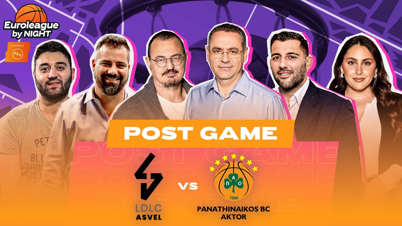 Βιλερμπάν - Παναθηναϊκός | Post Game - 30/01/26 | Euroleague by Night | Athletiko.gr