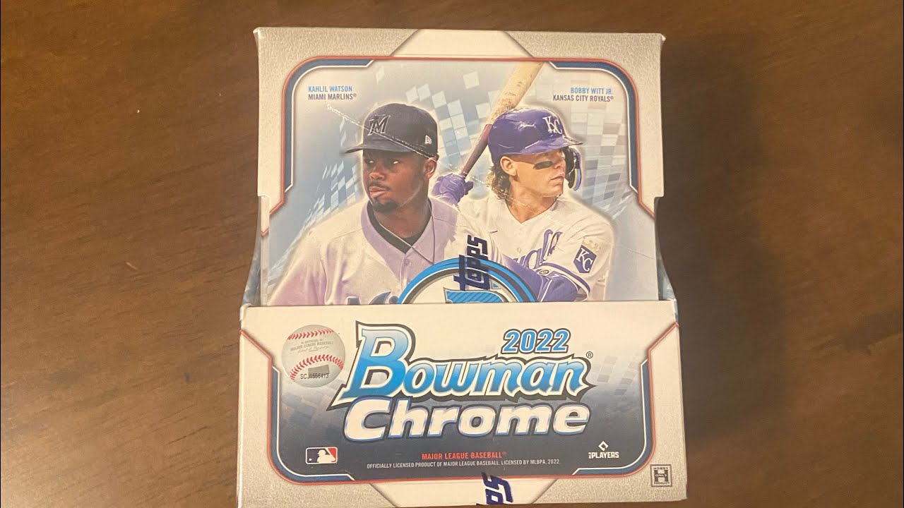 2022 Bowman Chrome Baseball Factory Sealed 12 Pack Master Hobby Box