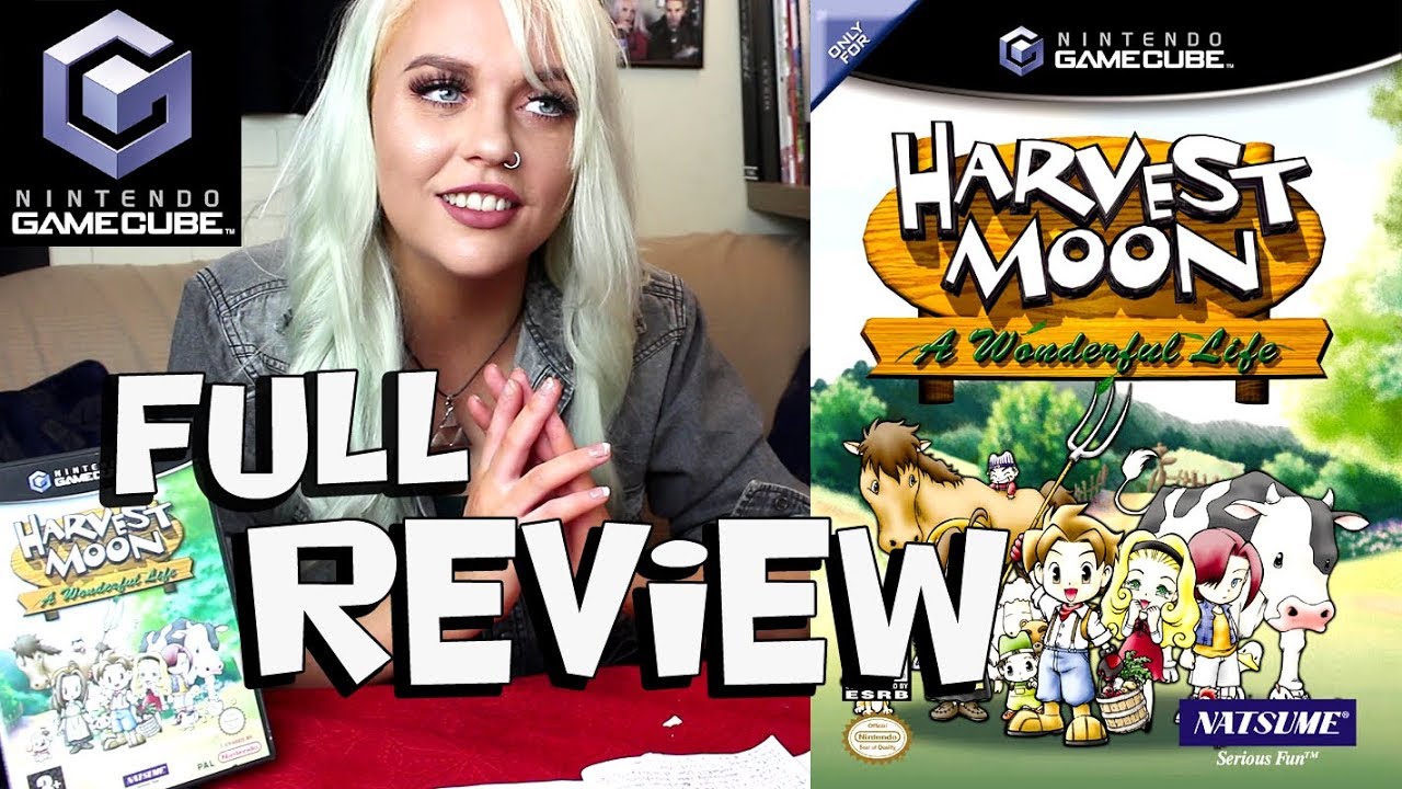 HARVEST MOON: A WONDERFUL LIFE REVIEW FOR NINTENDO GAMECUBE!