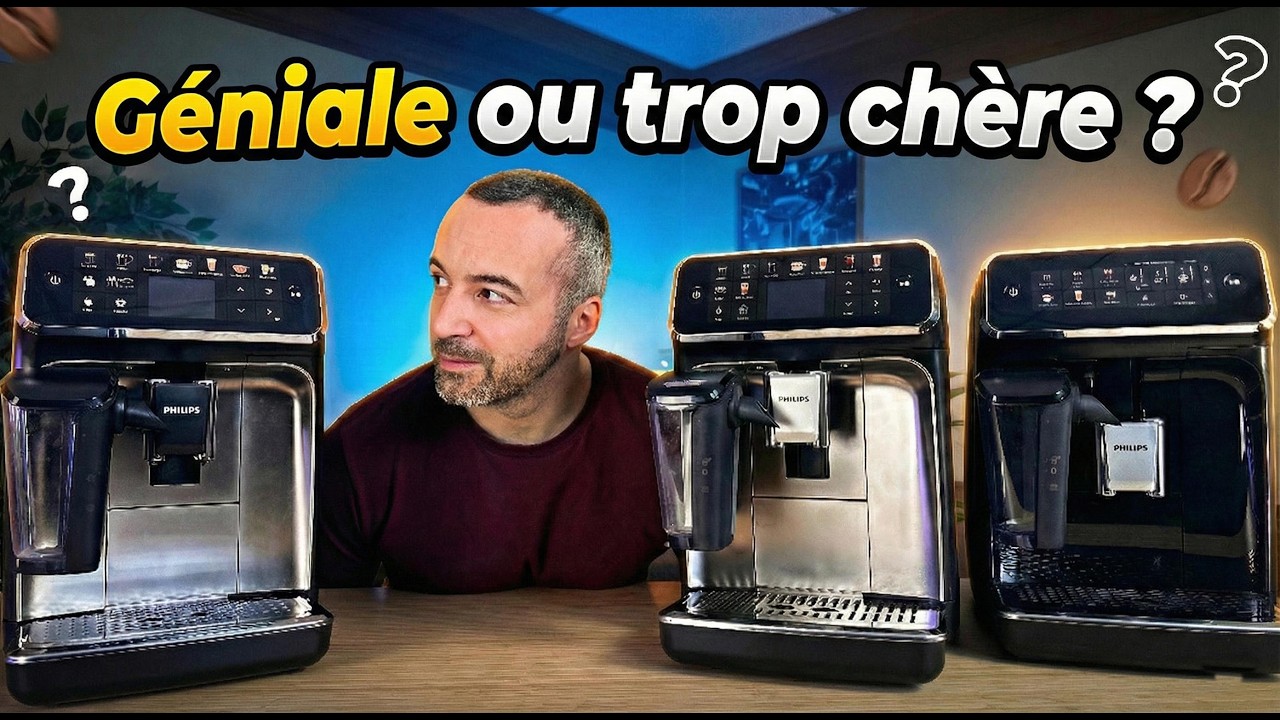 Machine à café Philips : géniale… ou trop chère ? (comparatif 2300 à 5500)
