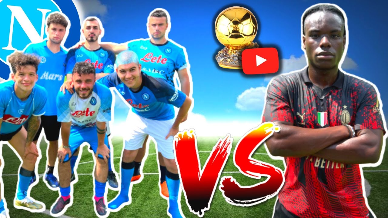💙  NAPOLI YOUTUBE vs OFF SAMUEL ⚽️ 🏆