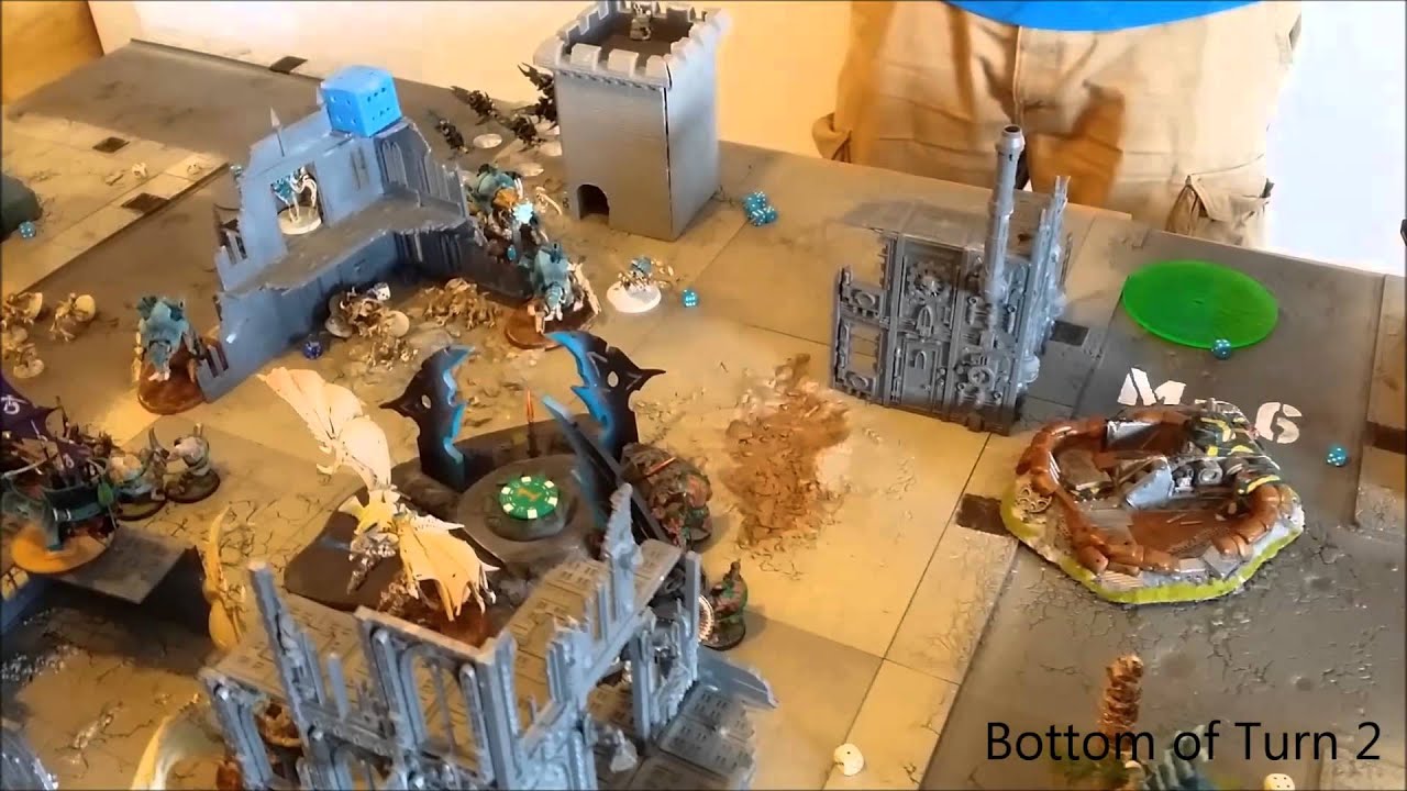 7th Ed: Dark Eldar vs. Tyranids 1850pts