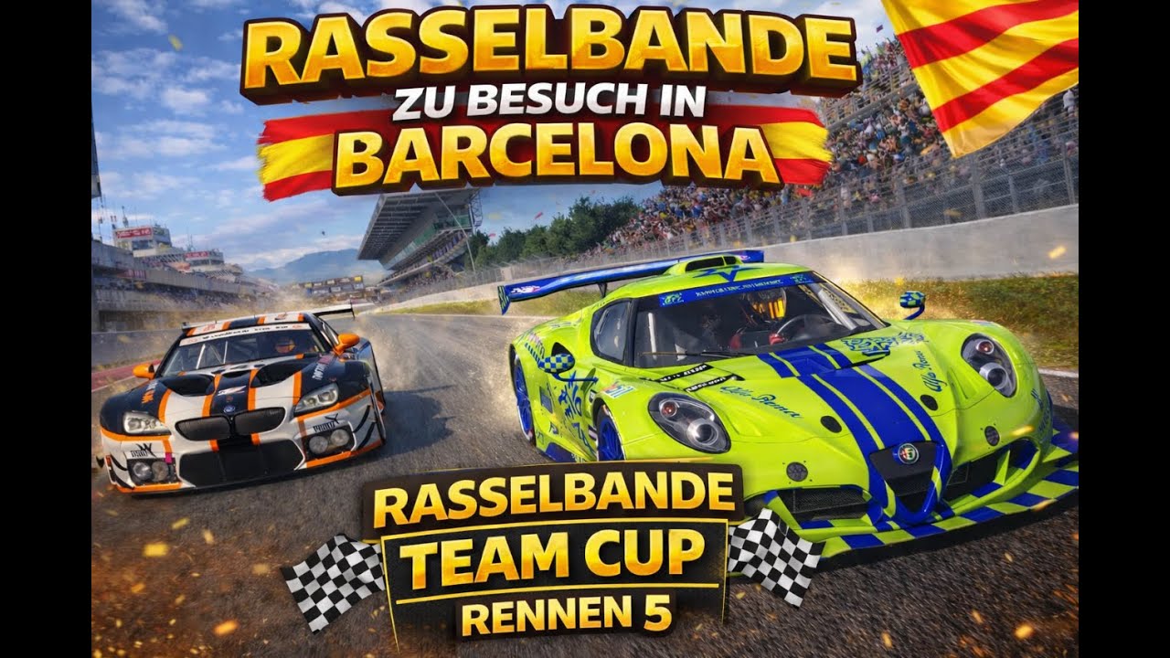 GT7- Rasselbande  Team Cup - Highlights auf Circuit de Barcelona