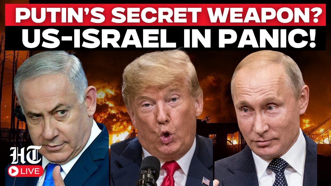 LIVE | Putin's Surprise WMD Move In Iran Makes Israel, USA Panic? Russia To Make Trump Lose?