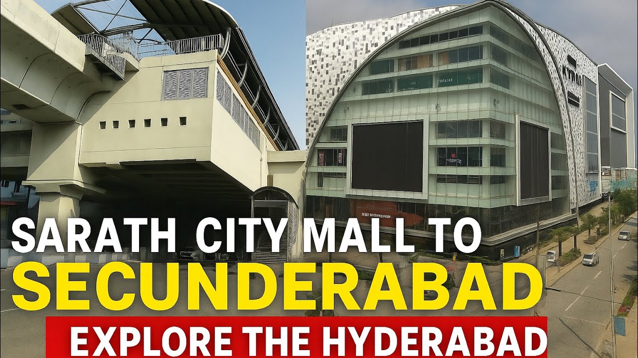 SW Volg #12 | Drive from Sharat City Mall to Secunderabad via Hitech City Begumpet Paradise