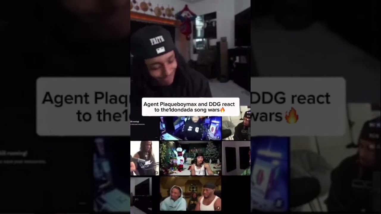 Agent Plaqueboymax and DDG react to the1dondada song wars🔥🔥