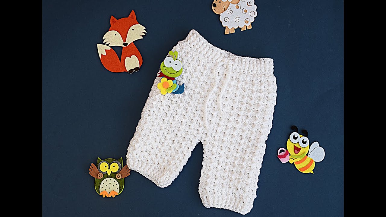 pantalon a crochet conjunto blanco Majovel crochet  #crochet #ganchillo