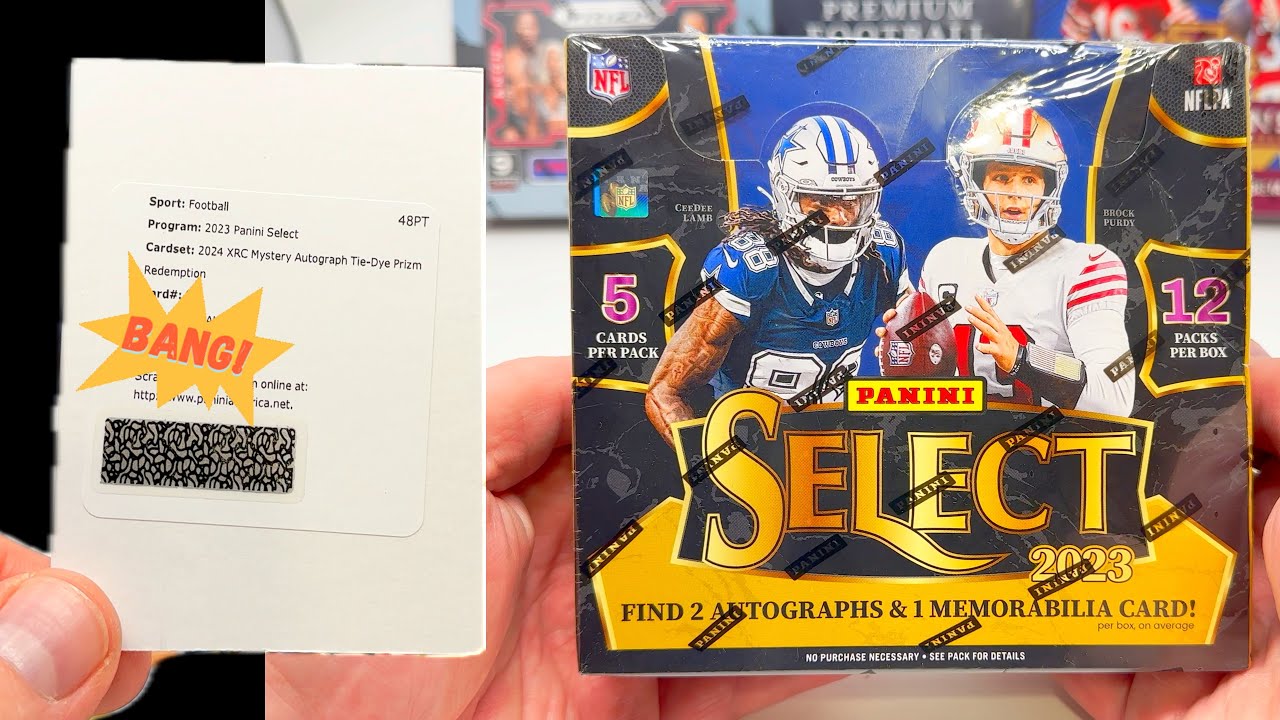 Cracking 2023 SELECT HOBBY Football Box + HUGE XRC PRODUCT HIT!