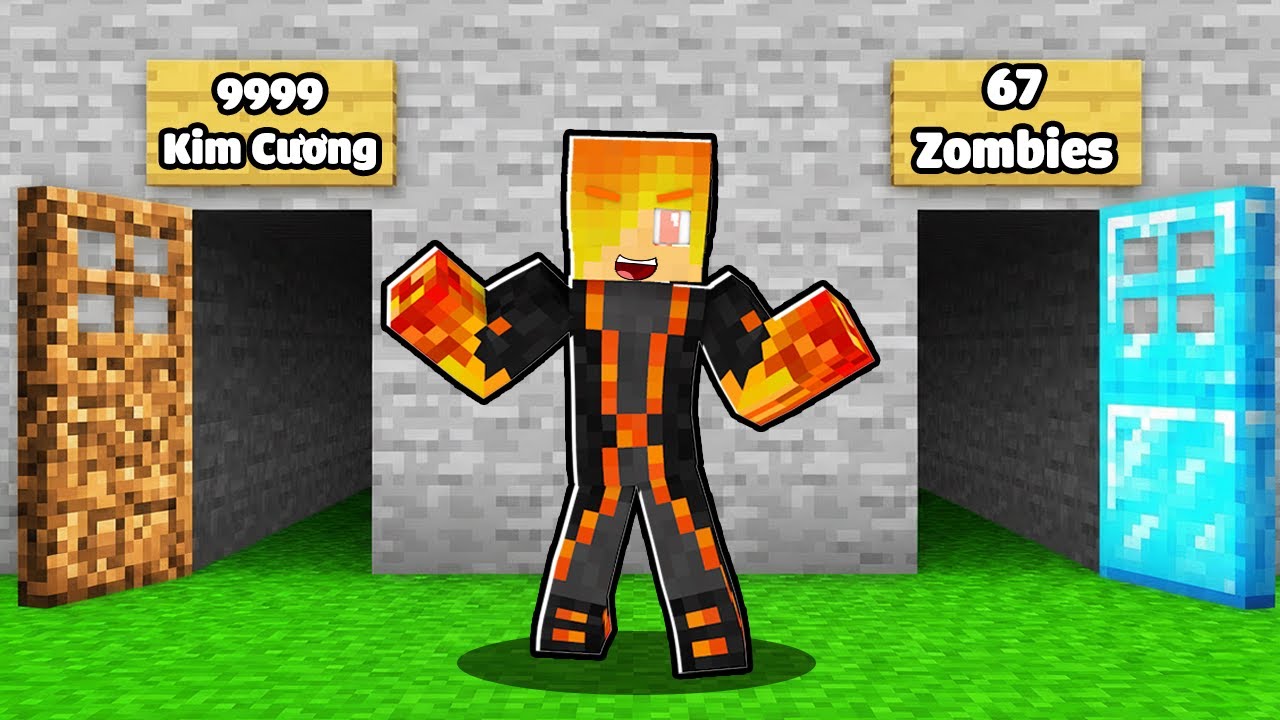 Bạn Chọn TRÁI Hay PHẢI Trong Minecraft
