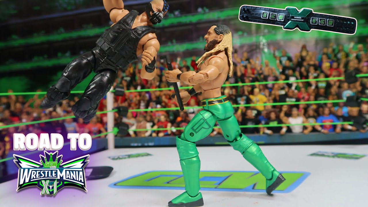 Extreme Rules Match! Seth Rollins vs Bane! GCW Xtreme Championship!
