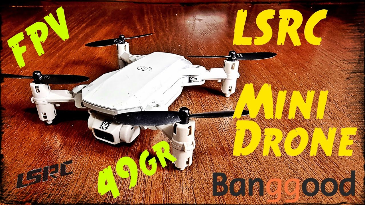 LS MIN RC Mini Dron plegable FPV de 49 gramos Unboxing y Review en español