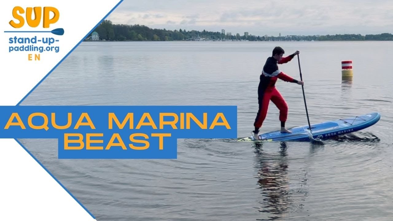Aqua Marina Beast  //  Popular Allround Board // SUP Board Review