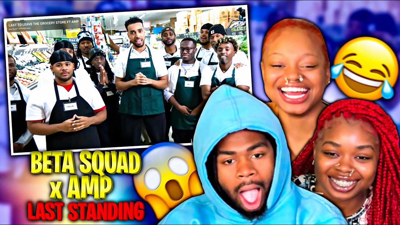 LAST TO LEAVE THE GROCERY STORE FT AMP | REACTION