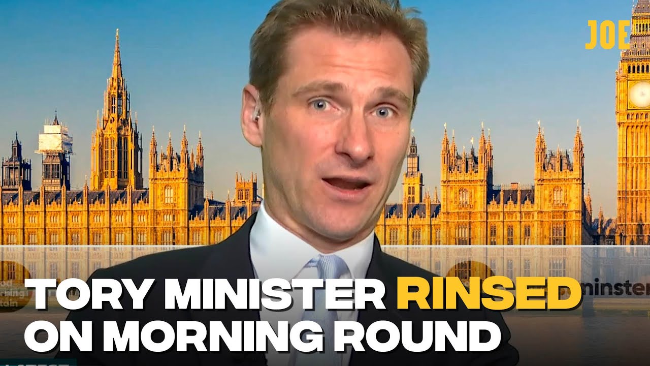 Just a Tory minister getting roasted over and over on the morning round