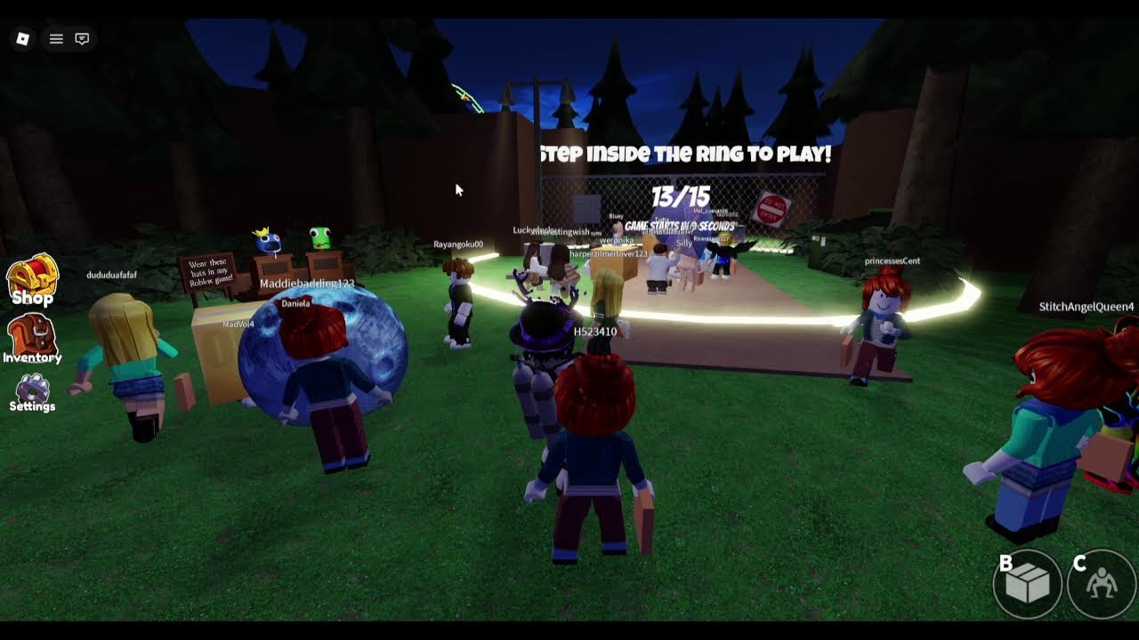 playing roblox with my friend