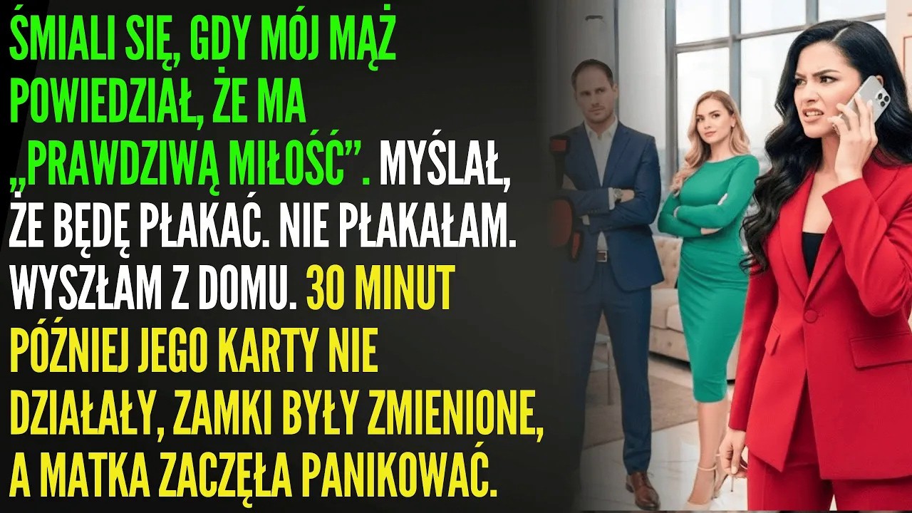 Mój mąż rzucił mnie dla ‘czystej miłości’ — 1 telefon i stracił wszystko