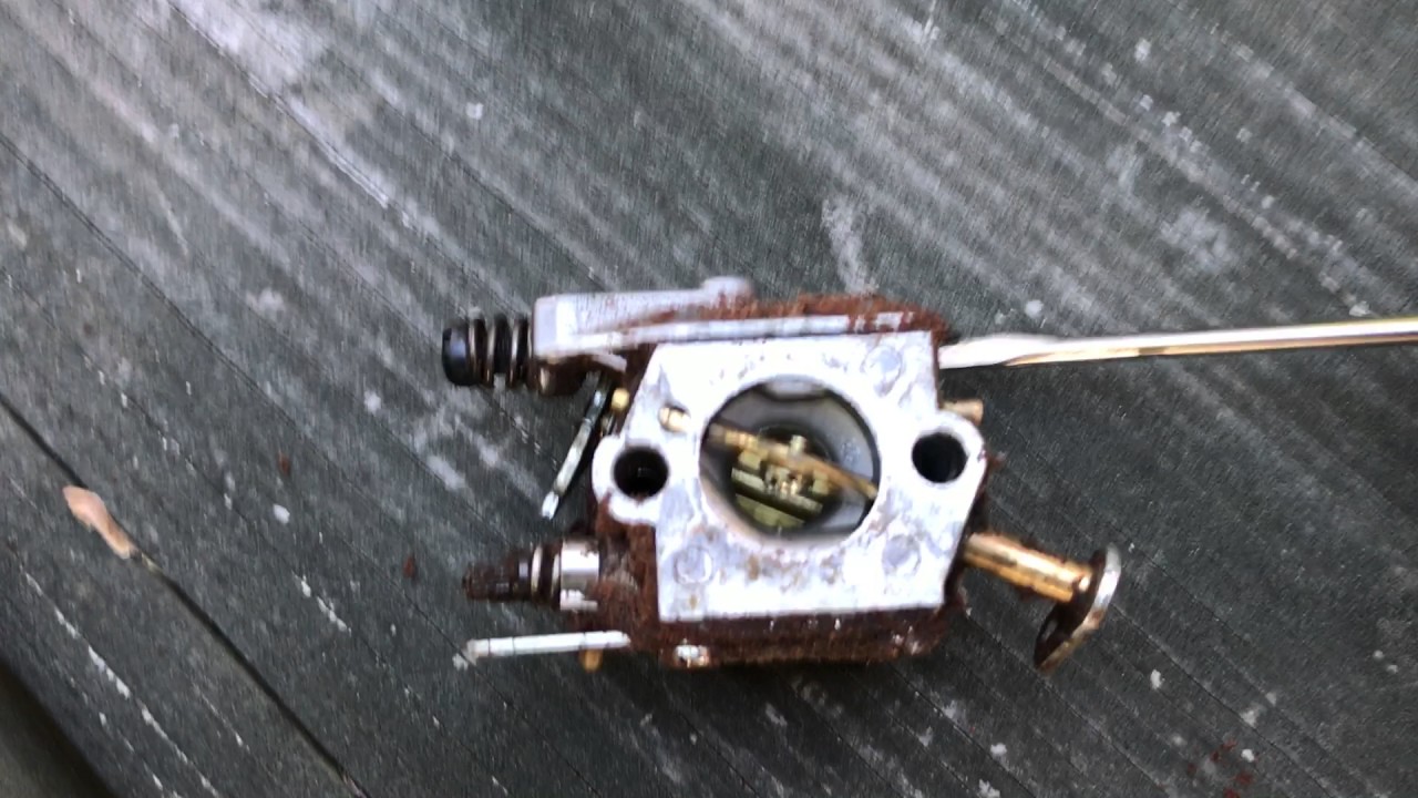 Poulan Wild Thing Chainsaw 2375 gas line routing part 2