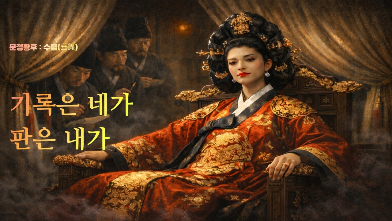 사약보다 차가운 미소, 조선의 진짜 주인 '문정왕후'