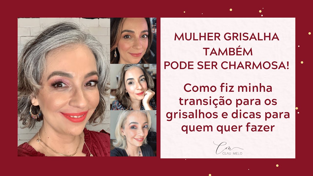 Transição para os cabelos grisalhos - como fiz e dicas pra quem quer fazer
