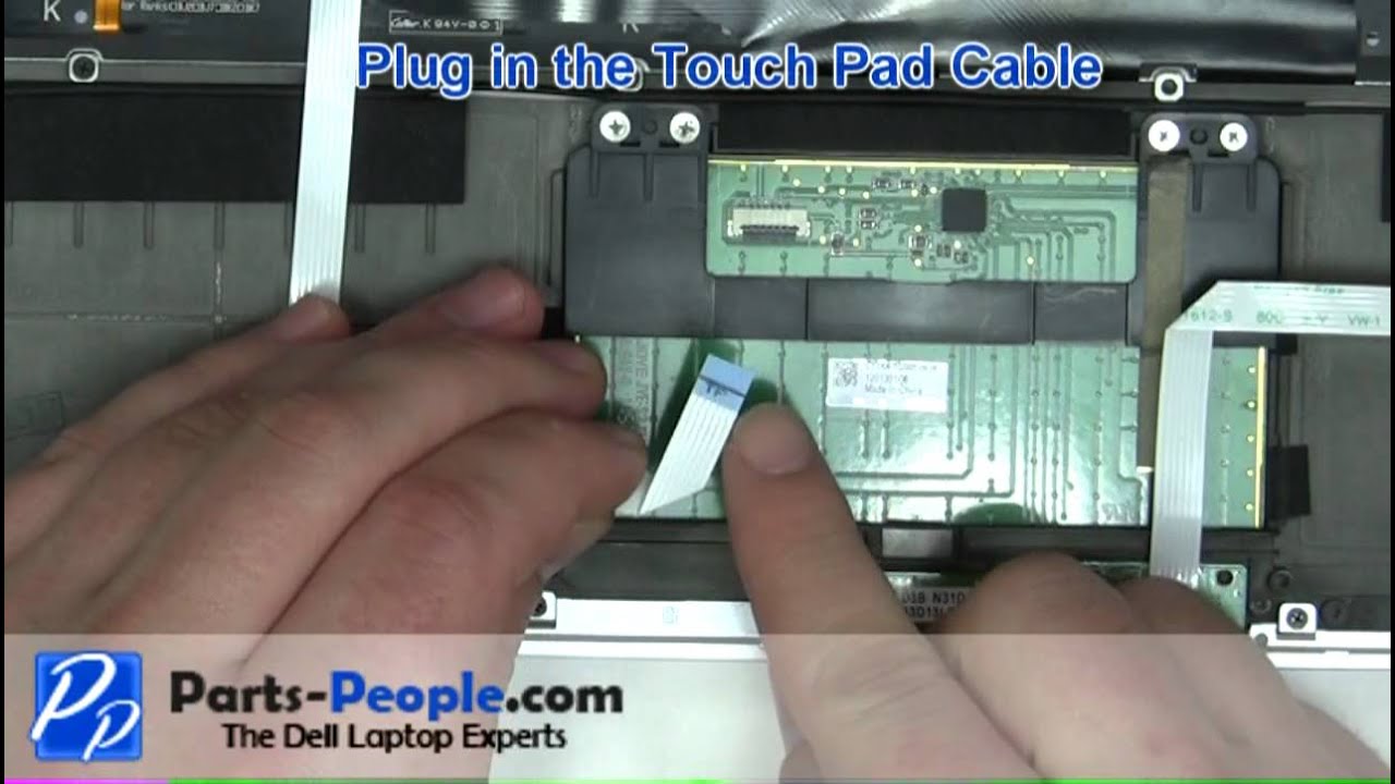 Dell XPS 13 Ultrabook | Touch Pad Replacement | How-To-Tutorial