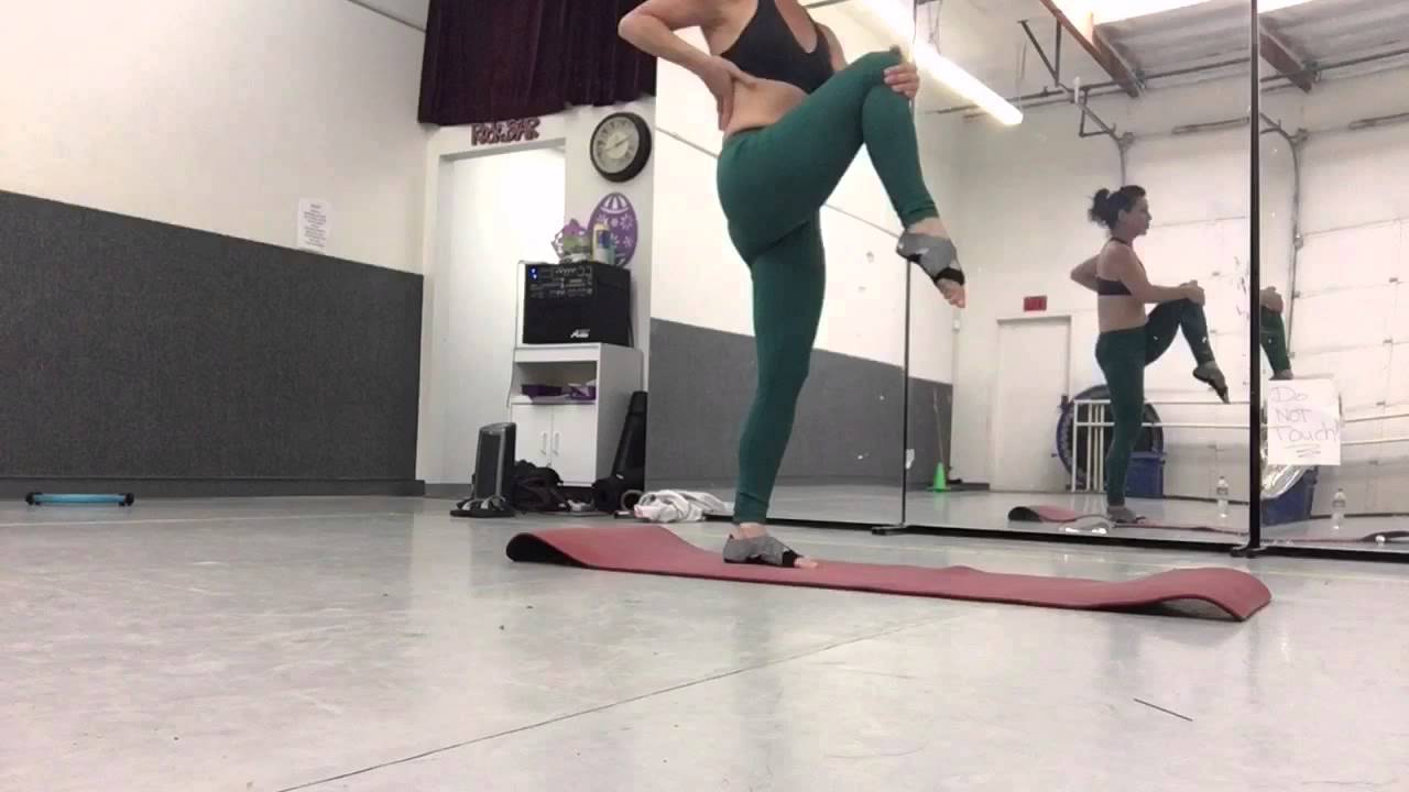 Standing Pilates by Tania, for balance and control!